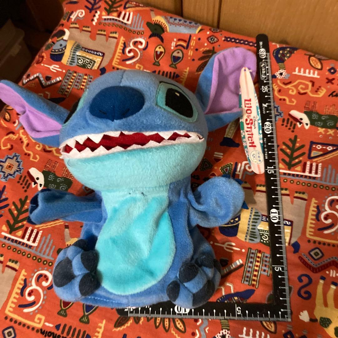 スティッチ　パペット　ぬいぐるみ