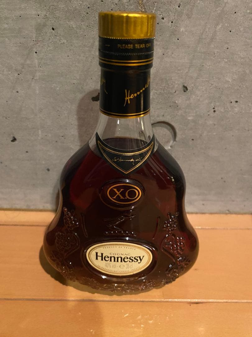 未開栓 ヘネシー XO 金キャップ ハーフボトル 350ml 40％