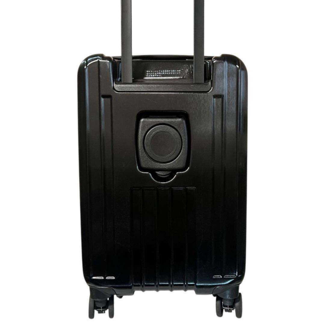 BERMAS バーマス 34L４輪キャリー　キャスターロック　ドリンクホルダー付