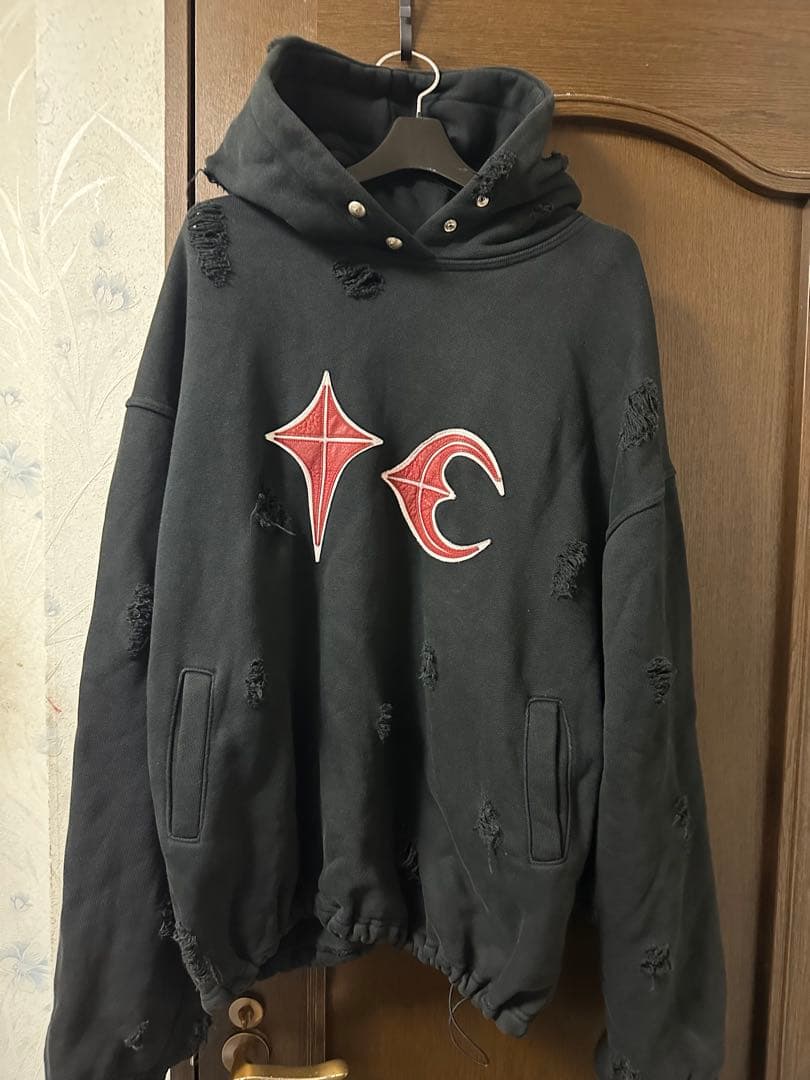 サグクラブ Thug club ロックフーディー パーカー