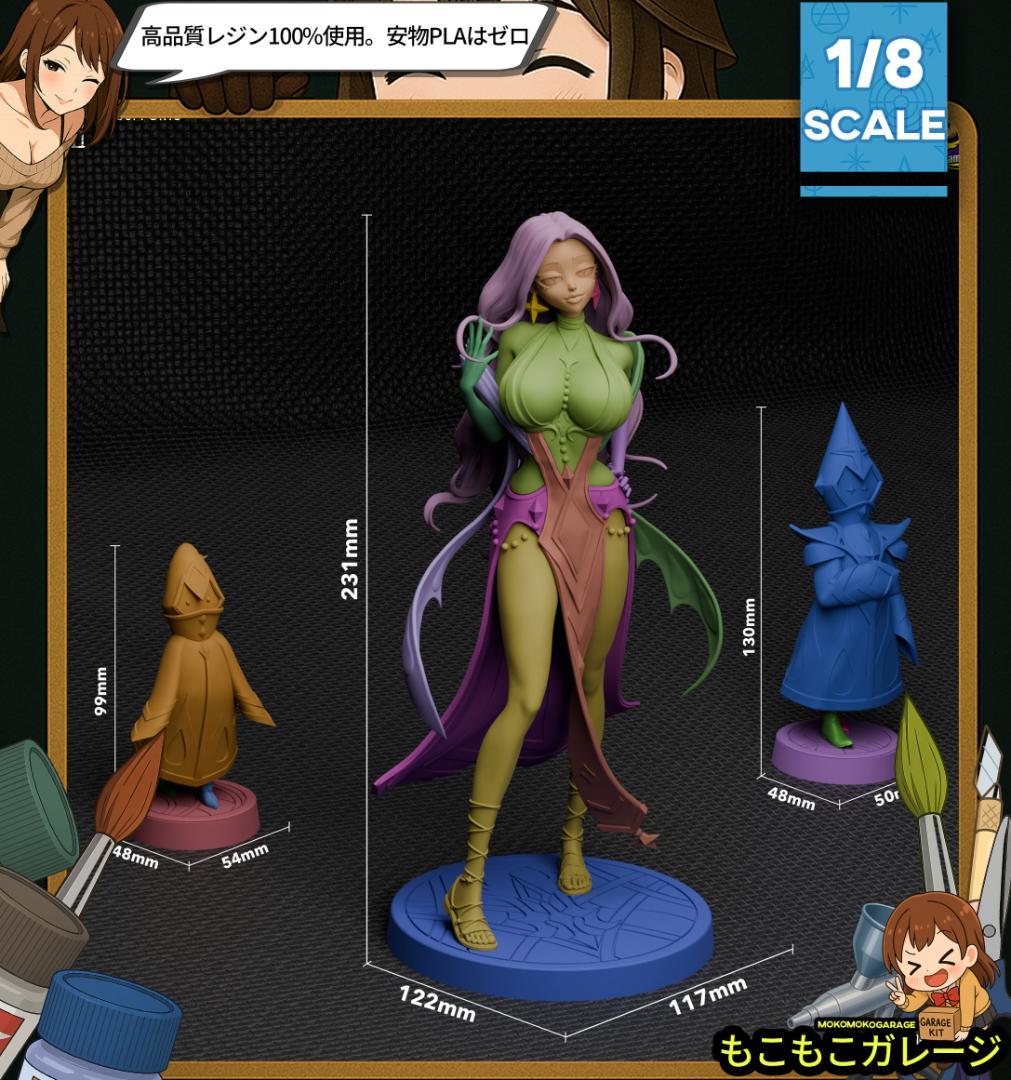 オリジナル　美少女 1/8 未塗装未組立 フィギュア ガレージキット