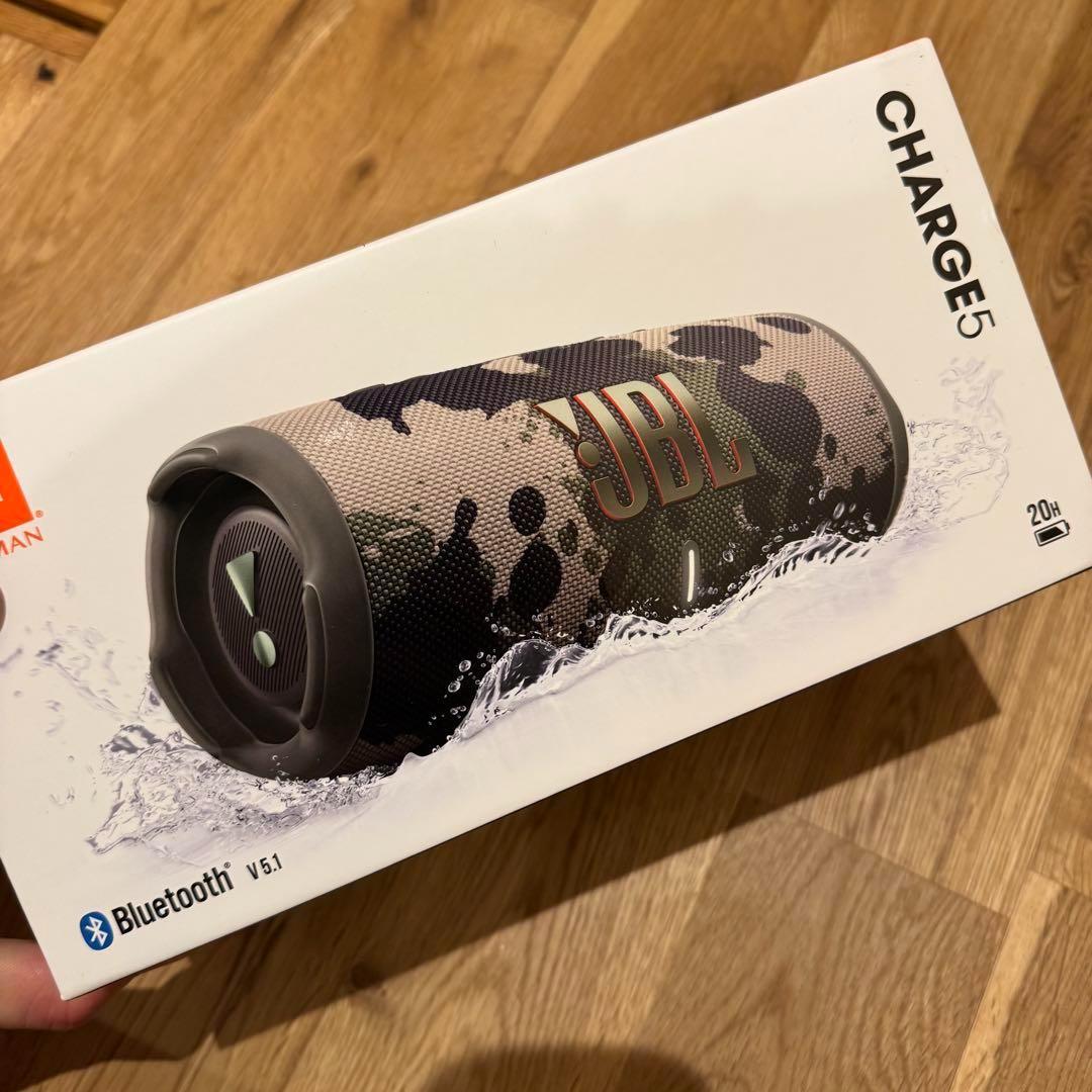 N309新品未開封品 JBL charge5 スクワッド 迷彩柄