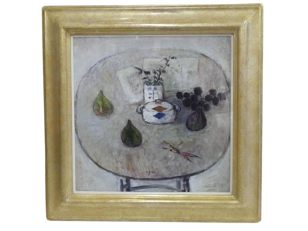 萩 太郎　静物 油彩6号 S型 絵画