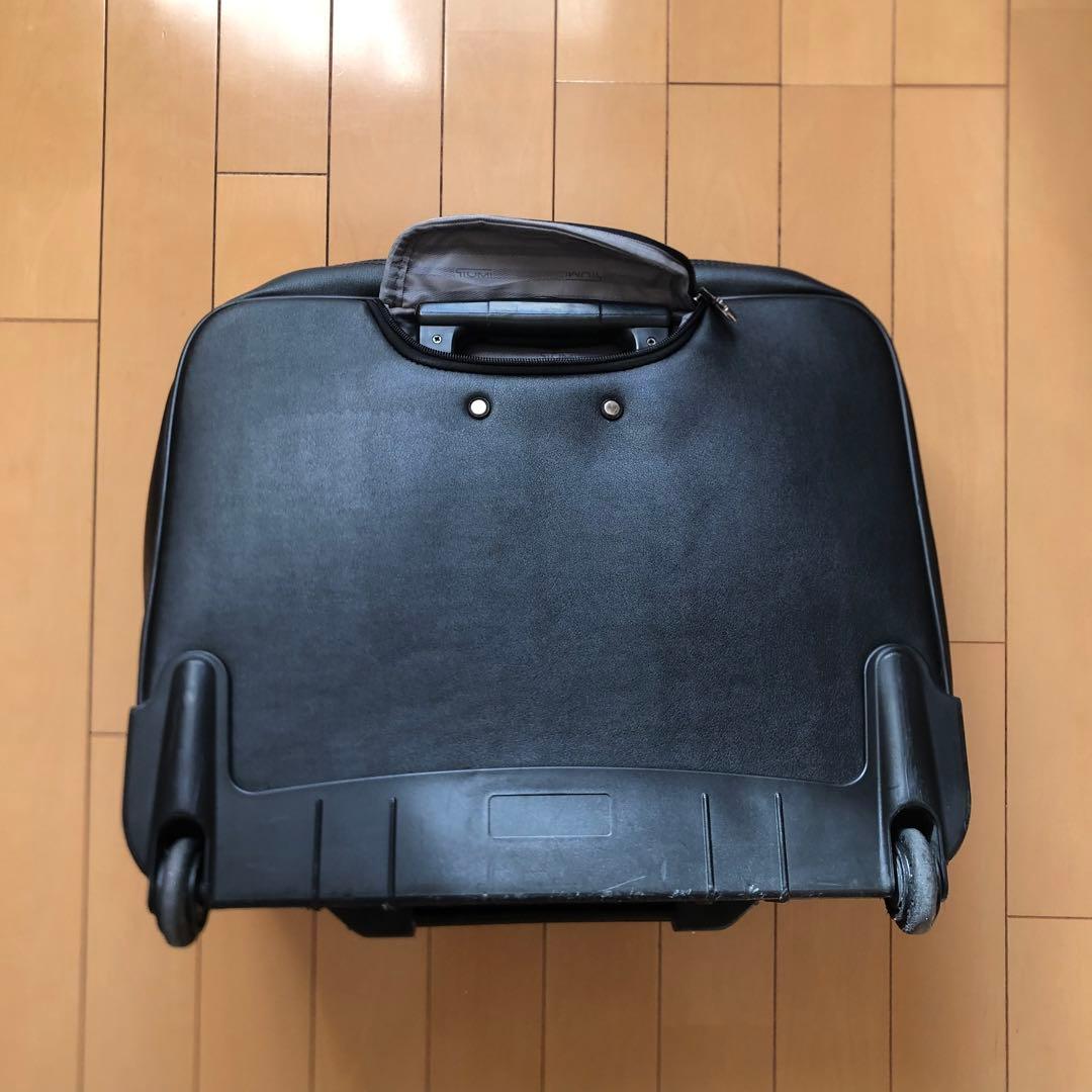 バッグ TUMI 2way leather carrybar case 2 wheels