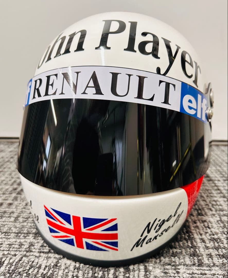 希少‼️1/1 実物大 ナイジェル•マンセル F1 ヘルメット コレクションに‼️