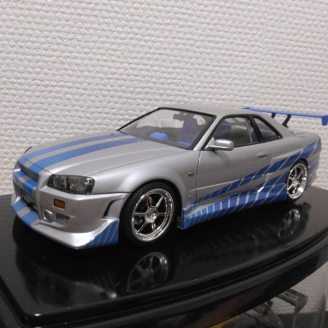 1/24 SKYLINE GT-R ワイスピ ブライアン仕様 アオシマ