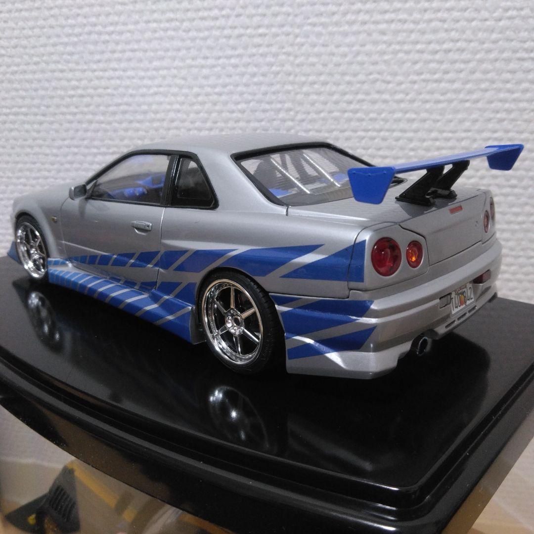 1/24 SKYLINE GT-R ワイスピ ブライアン仕様 アオシマ