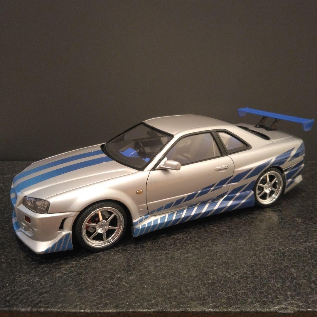 1/24 SKYLINE GT-R ワイスピ ブライアン仕様 アオシマ