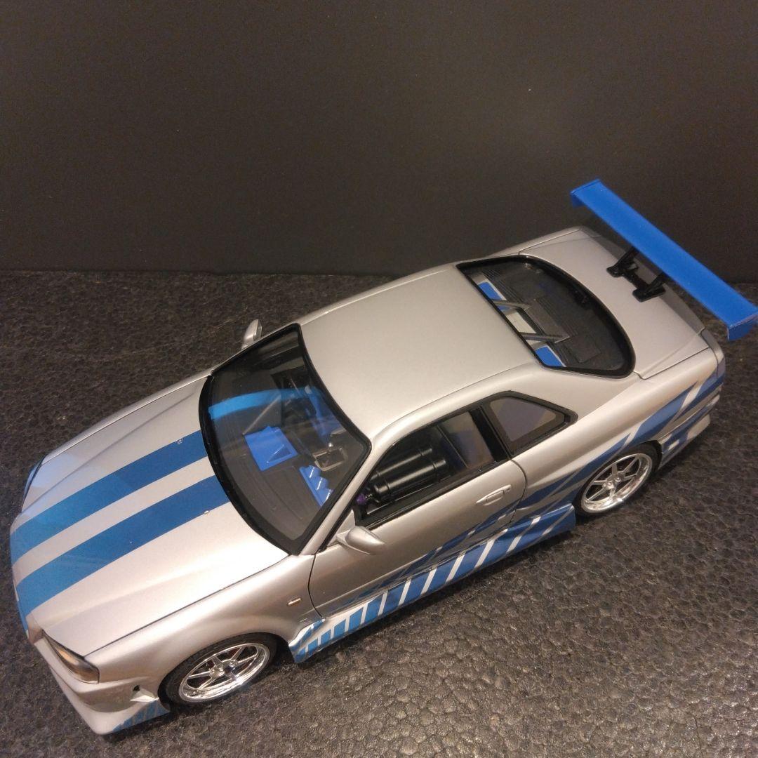 1/24 SKYLINE GT-R ワイスピ ブライアン仕様 アオシマ
