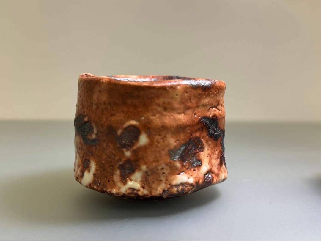 山口真人　鼠志野ぐい呑