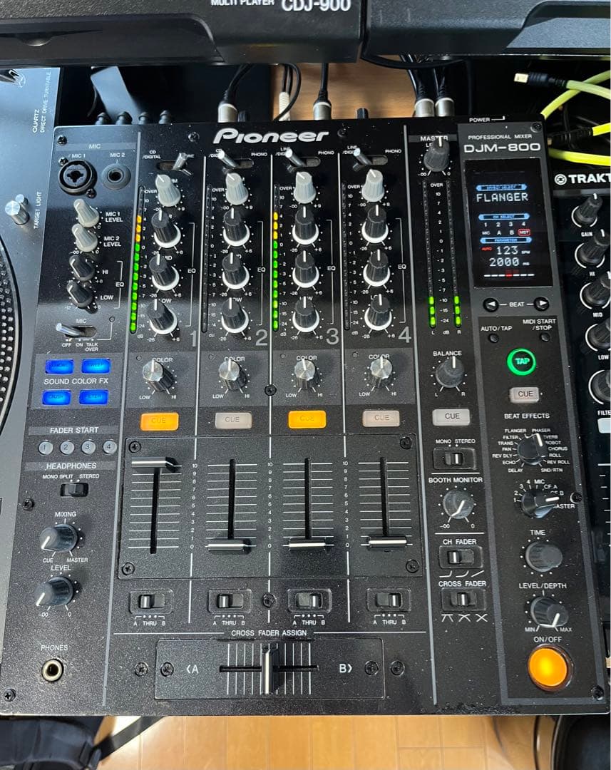 Pionner DJM-800 DJ mixer ミキサー
