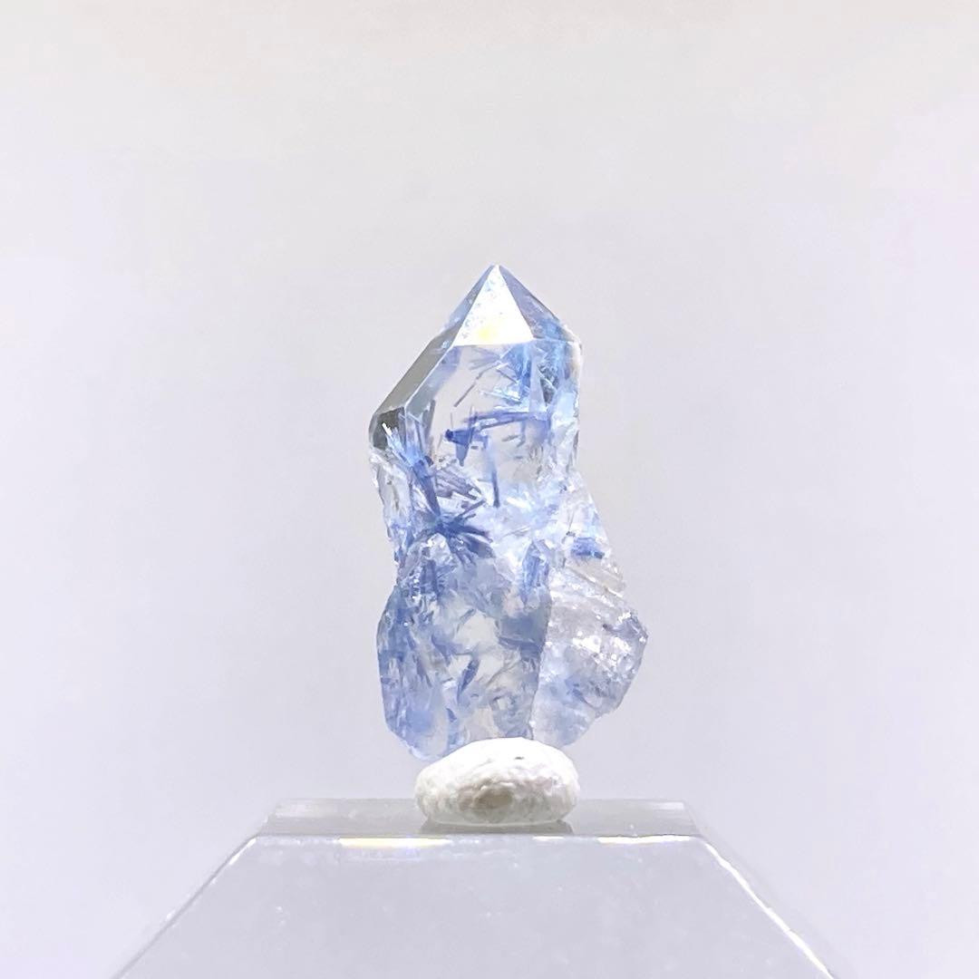 蛍*様 デュモルチェライトインクォーツ　原石　鉱物標本　天然石　水晶　956