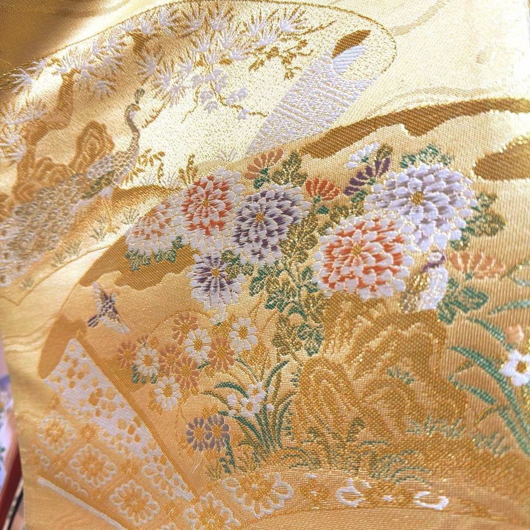 12 振袖フルセット 正絹 薄桃 ピンク 水色 金彩 暈し染め 華やか 小柄さん