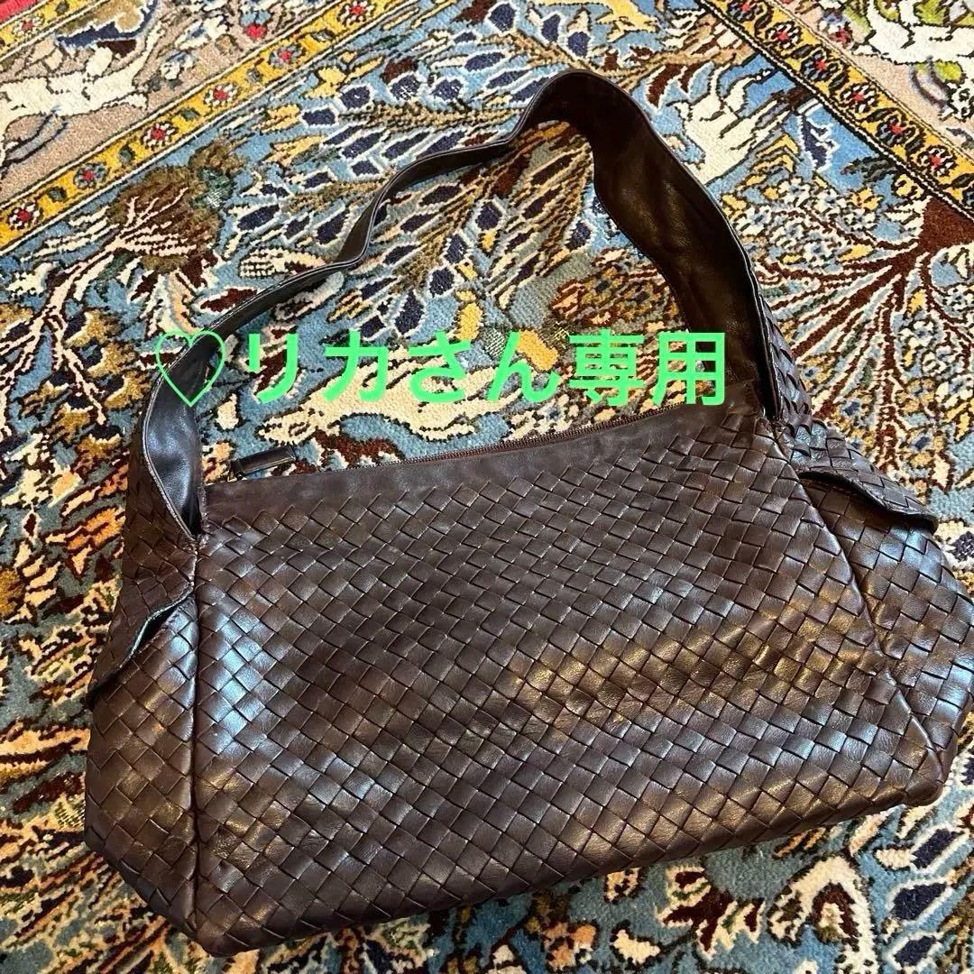 ♡リカです。 【良品】BOTTEGA VENETA ⭐️ ダークブラウン