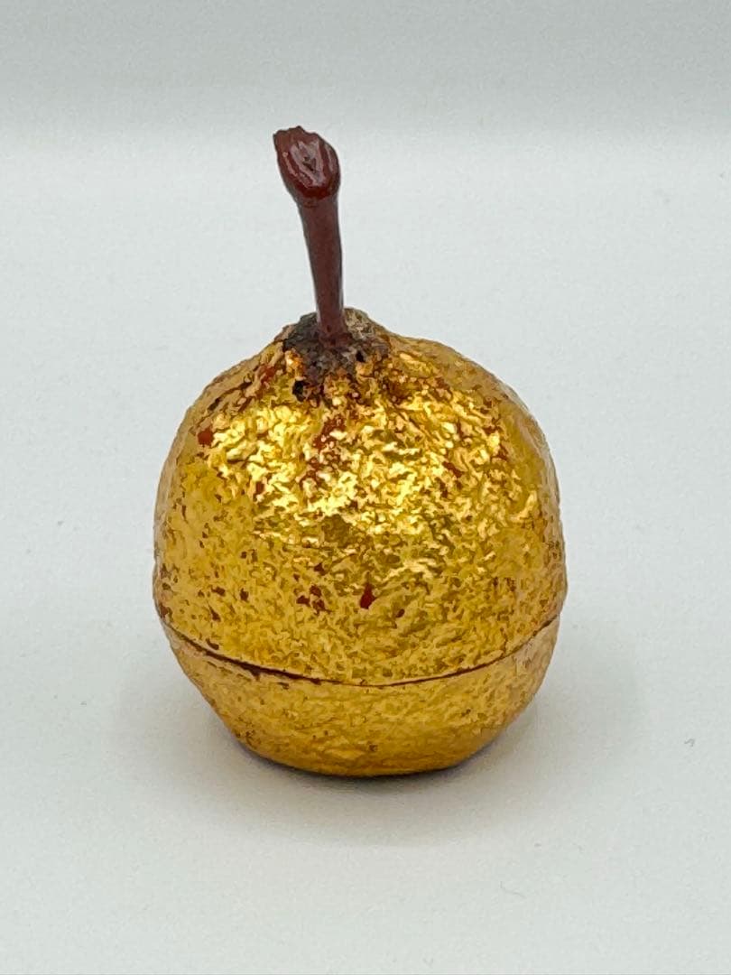 橙　香合　茶道具　香道具　漆　共箱