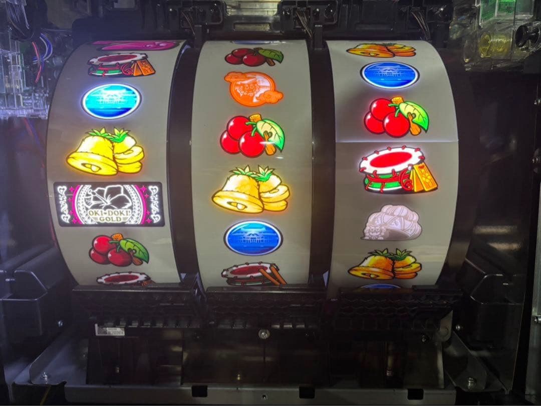 パチスロ実機【S/ 沖ドキ！GOLD /LS】送料無料❗️すぐに遊べる❗️