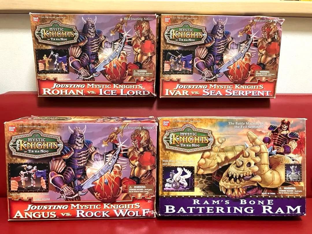 【超レア物 ミスティックナイツ 4箱セット 中身未使用 アクションフィギュア】