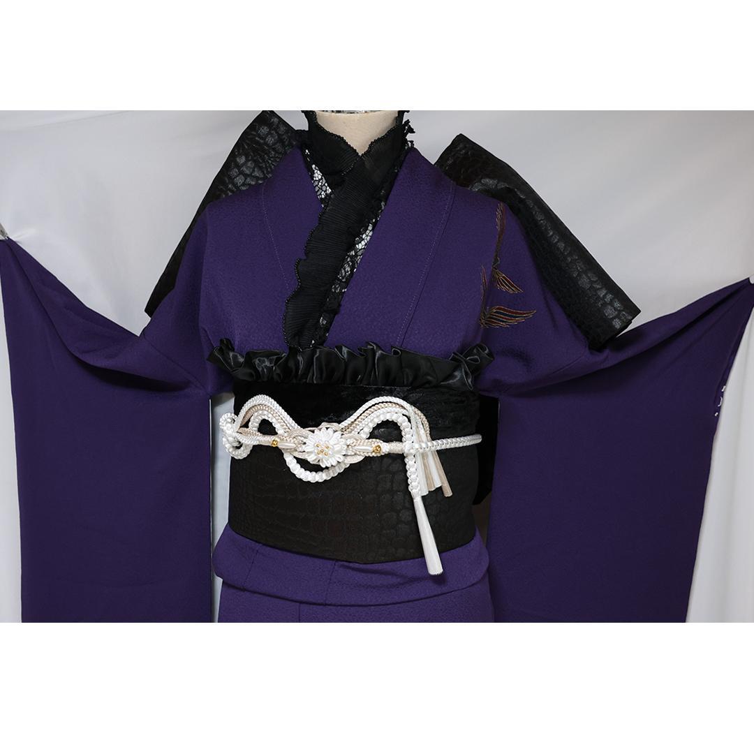 作家物■斉藤三才振袖6点セット帯新品帯締め帯揚げフルセットトール成人式SP12