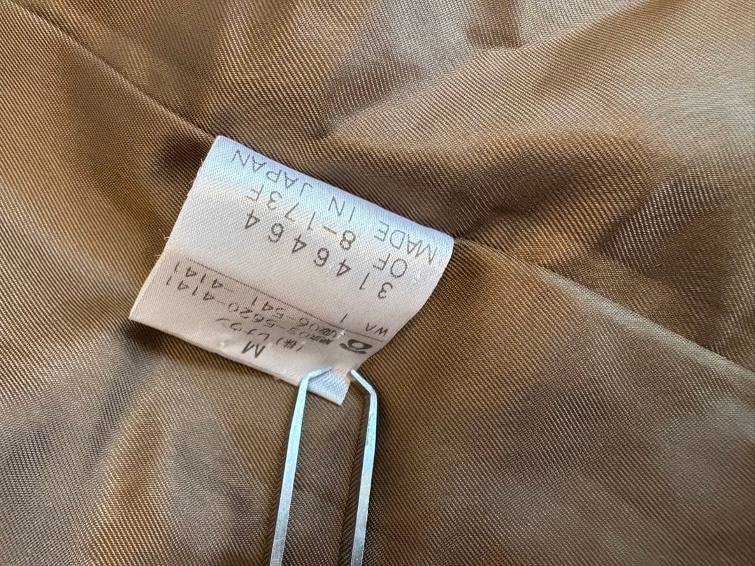 アクアスキュータム　ガンクラブチェック　ガウンコート