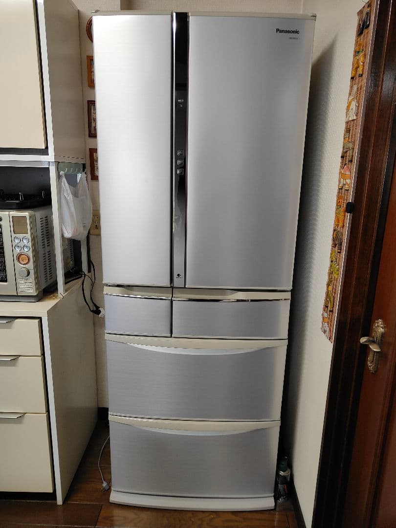 Panasonic 冷蔵庫 シルバー NR-F456T-S 2011年製