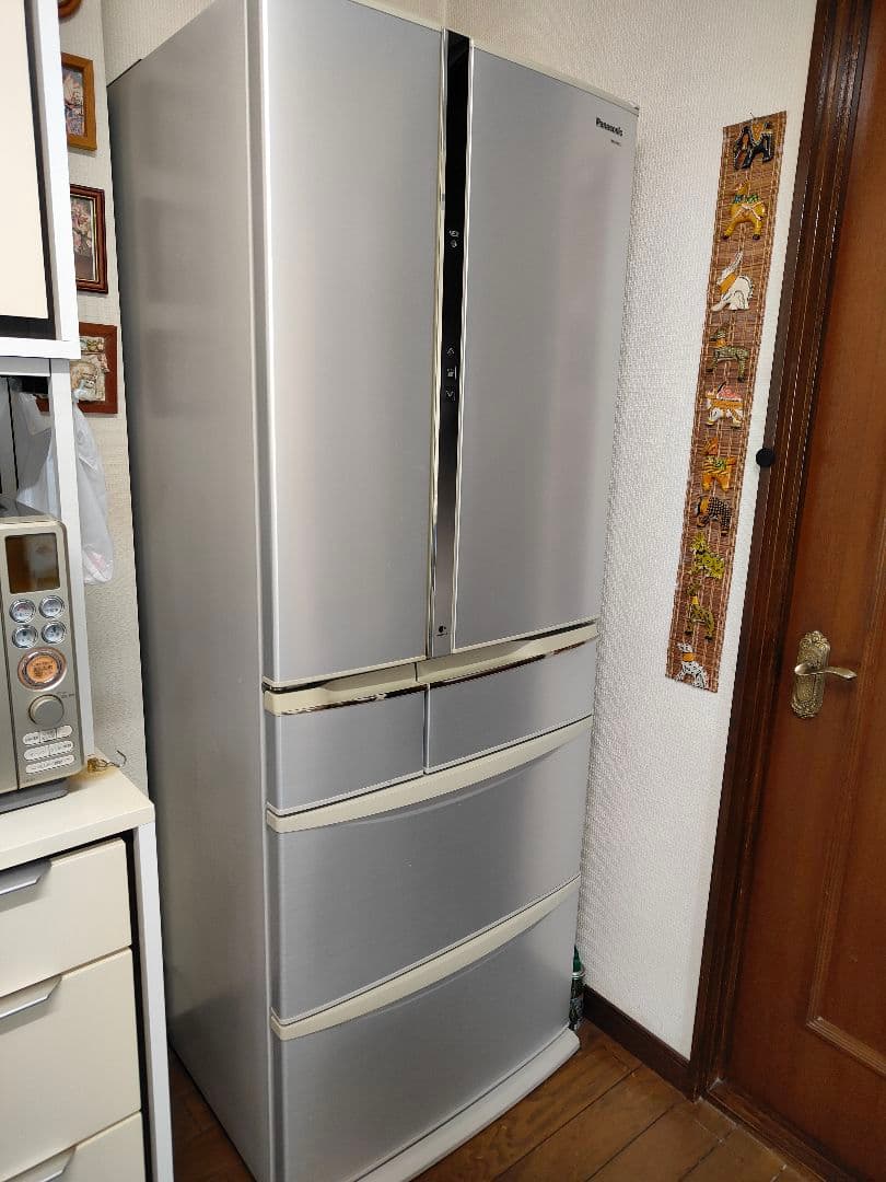 Panasonic 冷蔵庫 シルバー NR-F456T-S 2011年製