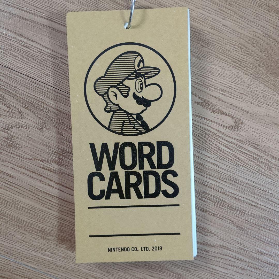 【非売品】任天堂　ワードカード 2018年