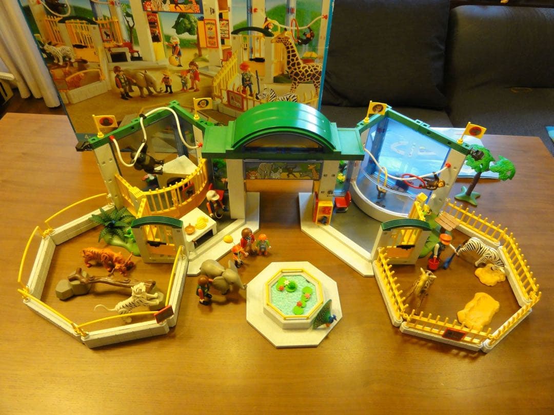 プレイモービル 動物園セット＋動物セット【3240】【4922】【4931】