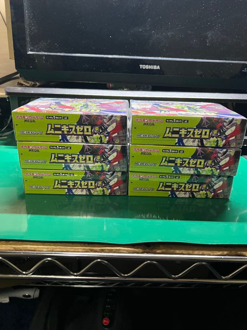 ポケモンカードゲーム ムニキスゼロ シュリンク付き6box