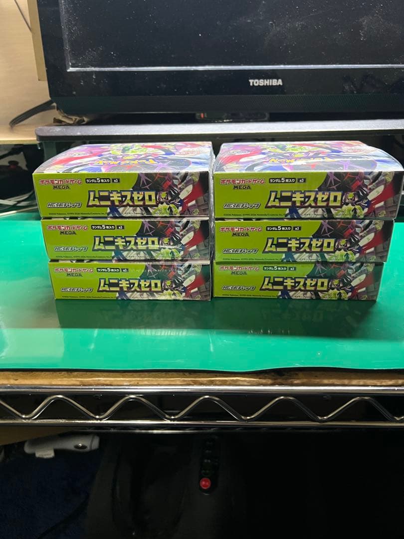 ポケモンカードゲーム ムニキスゼロ シュリンク付き6box
