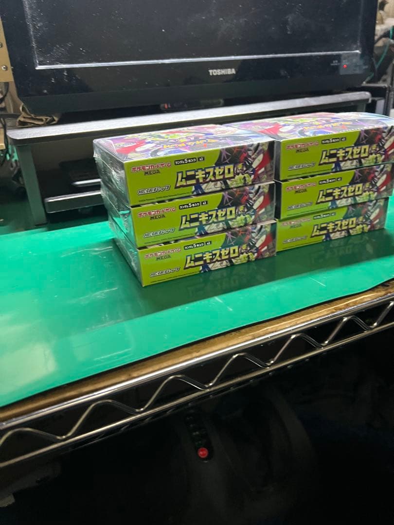 ポケモンカードゲーム ムニキスゼロ シュリンク付き6box