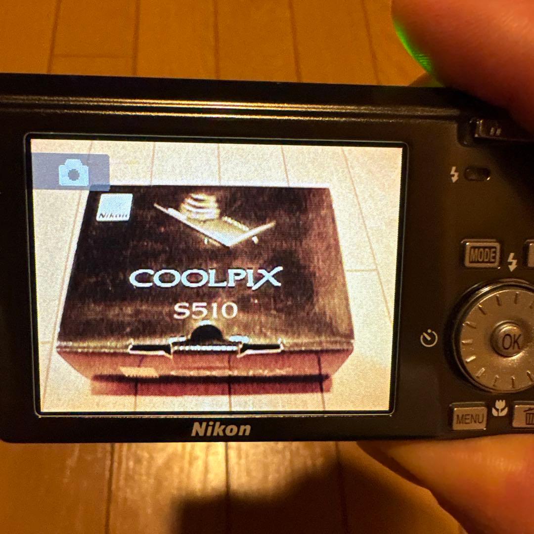 未使用 COOLPIX S510 8.1メガピクセル コンパクトカメラ