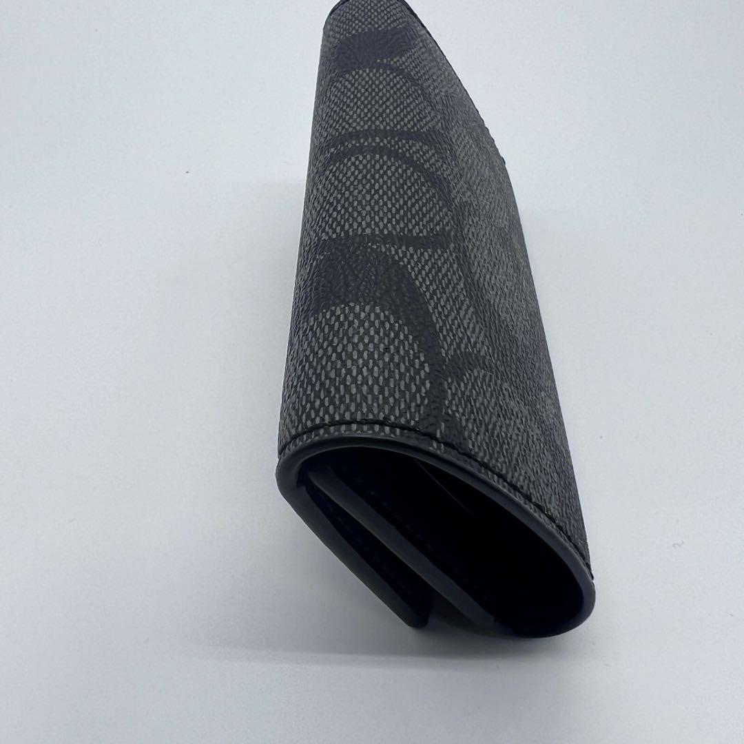 新品未使用品　COACH コーチ　キーケース　5連　ブラック　綺麗　すぐ発送