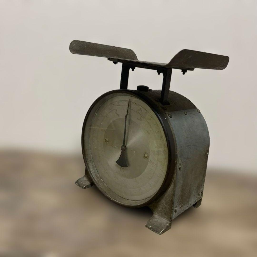 【アンティーク雑貨・家具】金属製の秤