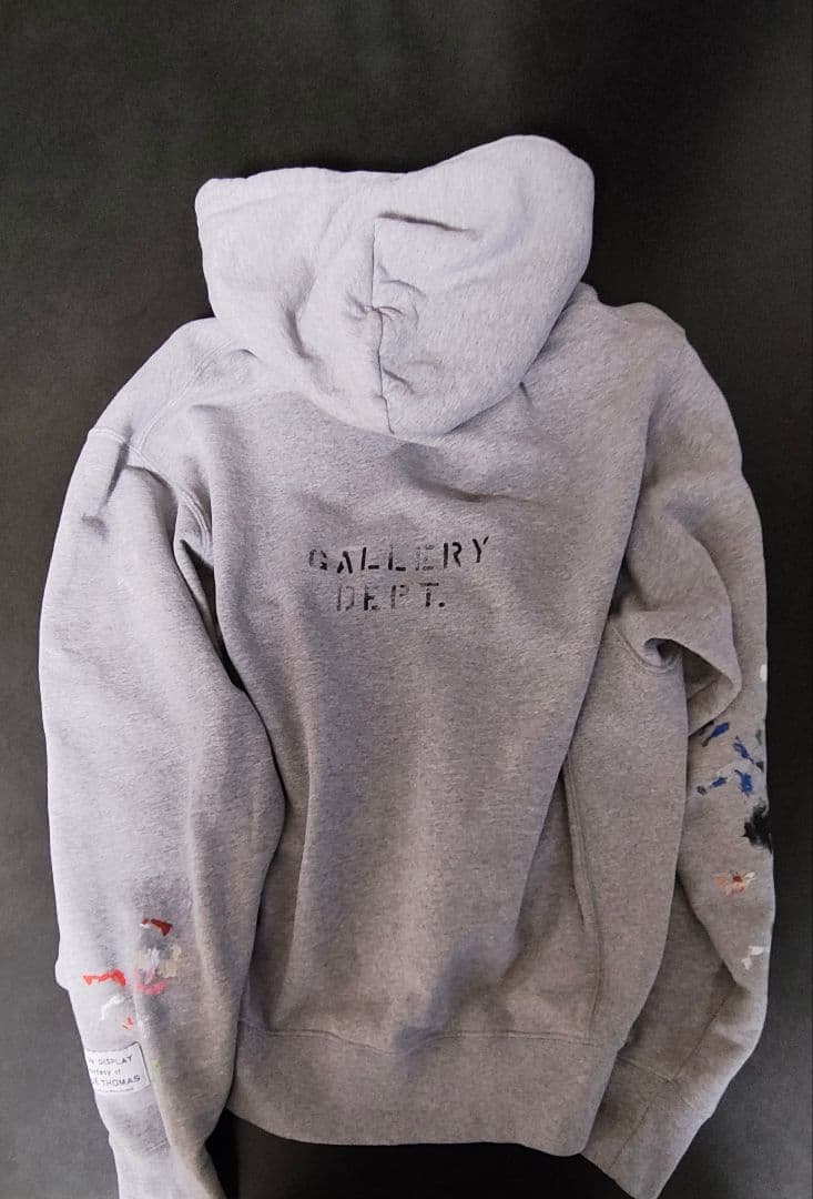 【レア】gallery dept　バックステンシル　パーカー　XL