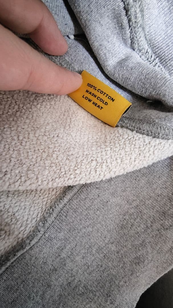 【レア】gallery dept　バックステンシル　パーカー　XL