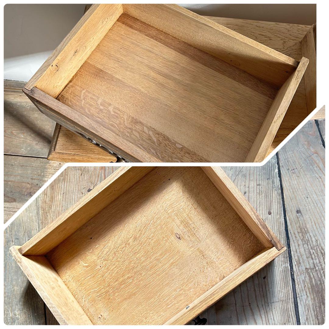 フランス アンティーク サイドテーブル 引き出し2杯　木製 コンソール　剥離