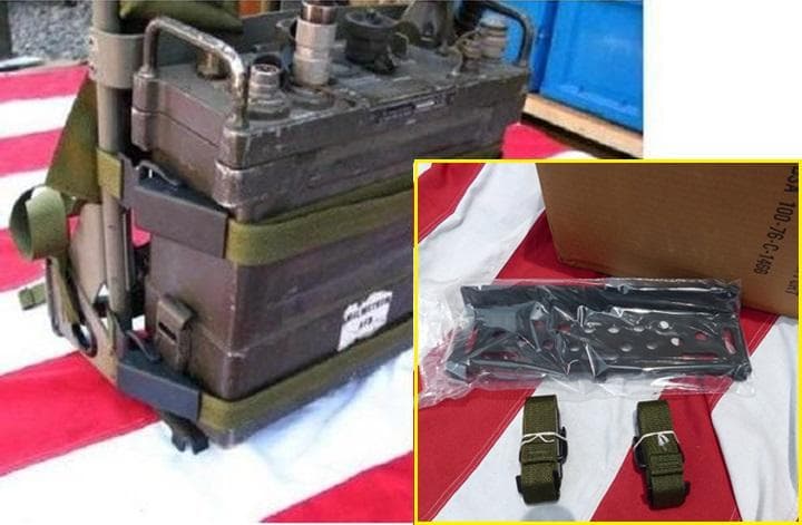 1976” 米軍 アリス　カーゴサポート シェルフ　ストラップ２本 153