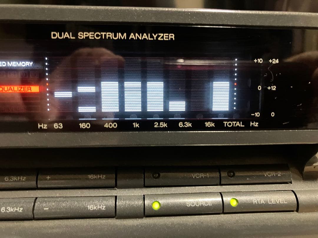 【美品・動作品】SANSUI G-700V1 デュアルスペクトラムアナライザー