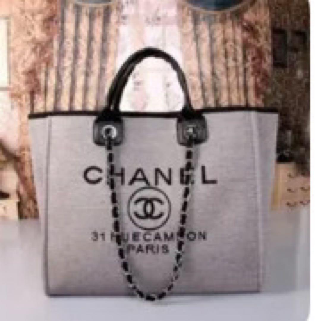 トートバッグ グレー