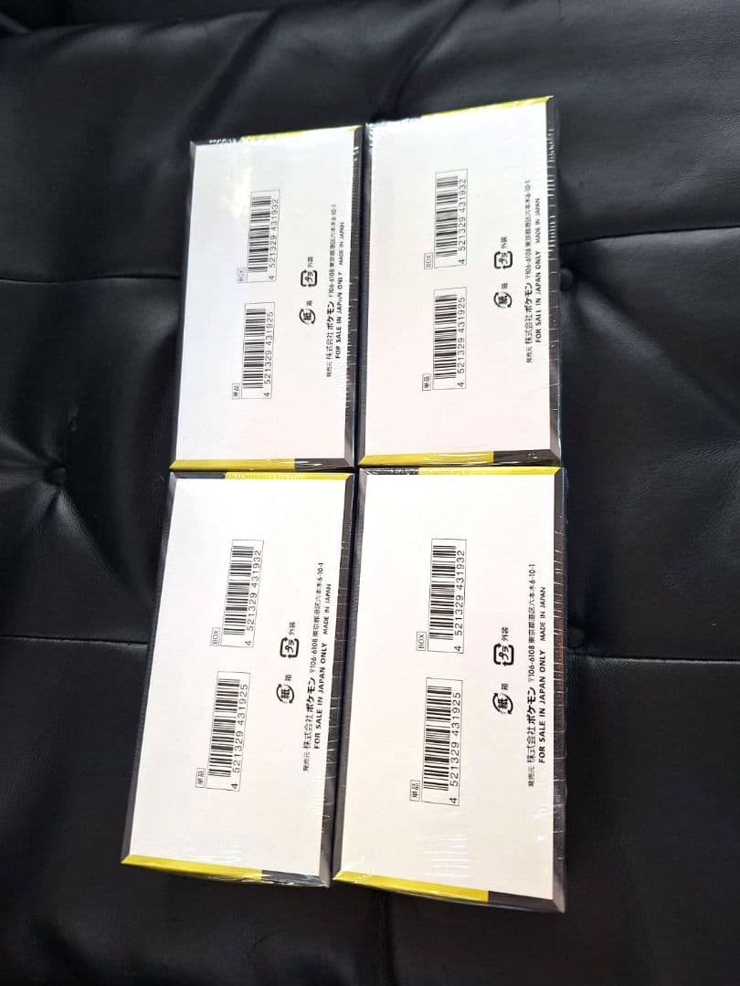 【新品】ポケモンカード　MEGAドリームex　シュリンク付き　4BOX