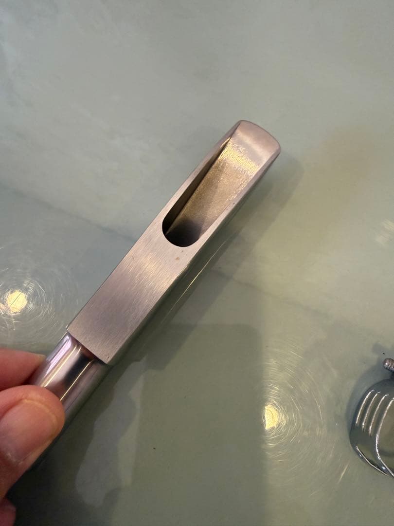 Bechler バリトンサックス メタルマウスピース 開き120〜125