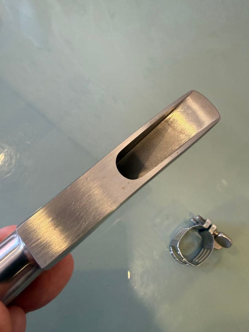 Bechler バリトンサックス メタルマウスピース 開き120〜125