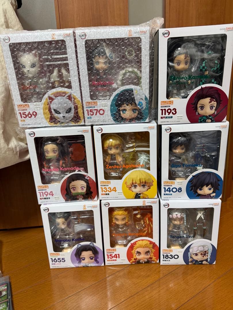 【最終値下げ】鬼滅の刃 ねんどろいど9体＋とりかえっこフェイス02