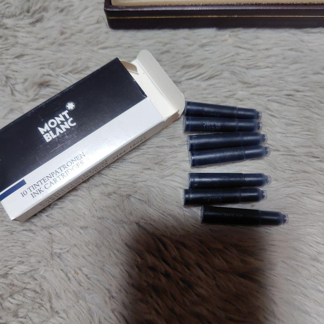 【MONT BLANC】マイスターシュテュック14Ｋ万年筆とボールペンセット