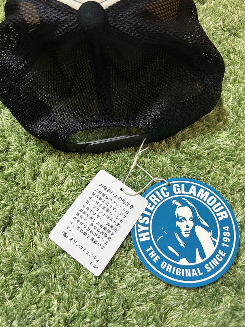 ヒステリックグラマー　キャップ　GUITAR GIRL