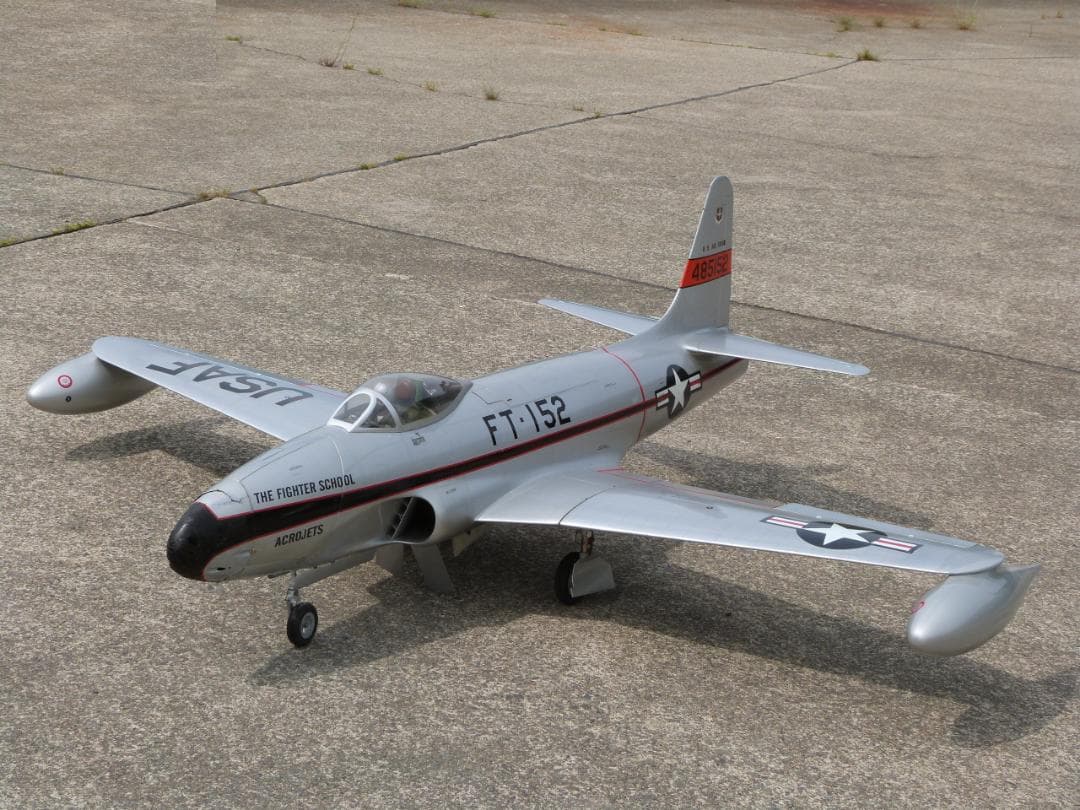 ★USAF Lockheed F-80 シューティングスター　ラジコン飛行機