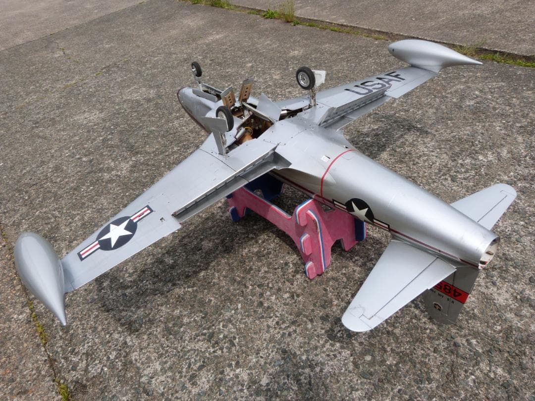 ★USAF Lockheed F-80 シューティングスター　ラジコン飛行機