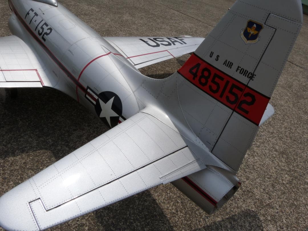 ★USAF Lockheed F-80 シューティングスター　ラジコン飛行機