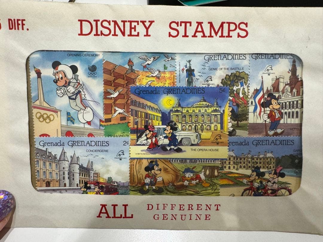 ディズニー 記念 切手 ディズニー　記念切手　25DIFF