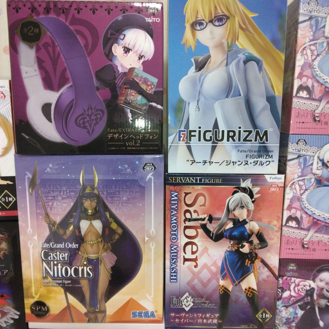 Fate/GrandOrder　シリーズ　フィギュア　ヘッドフォン　まとめ売り